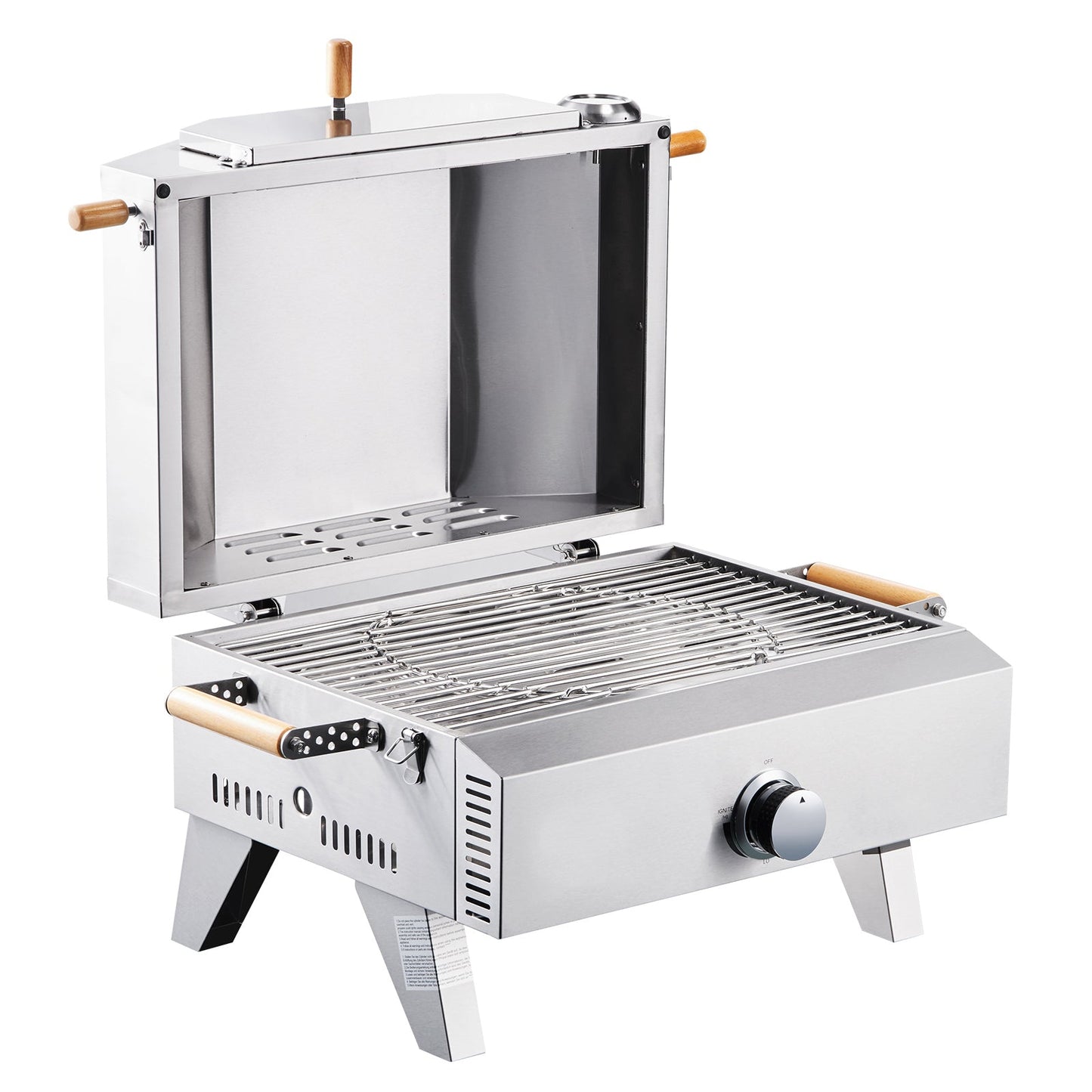 Outdoor Pizza Oven, 13 in Gas Fired Pizza-Maker