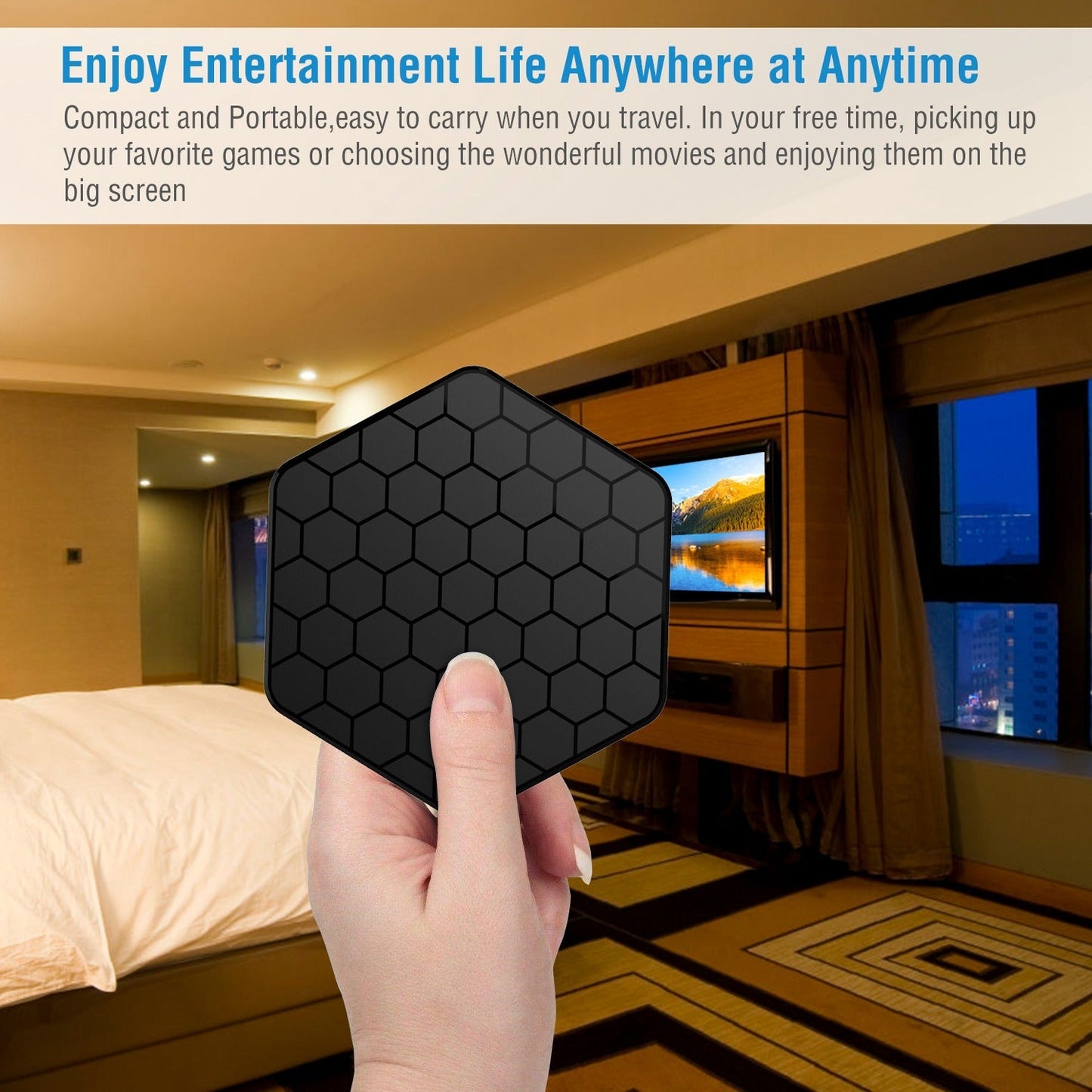 Android 7.1 TV Box Amlogic S912 Octa Core 3GB / 32GB UHD 4K VP10 H.265 WiFi_x000B__x000B_USB2.0 Smart Streaming Media Player US UK Plug
