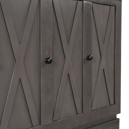 Murphy Bed Chest Cube Cabinet With Charging Station And Large Storage Drawer