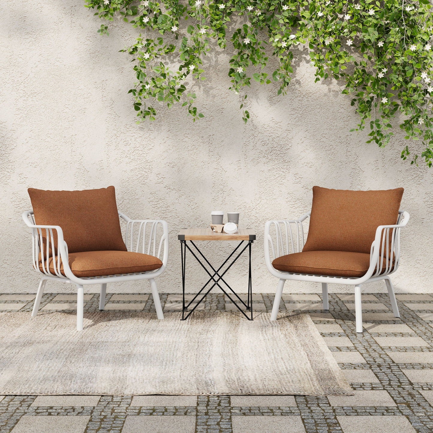 Huron Outdoor Club Chair (Set of 2)