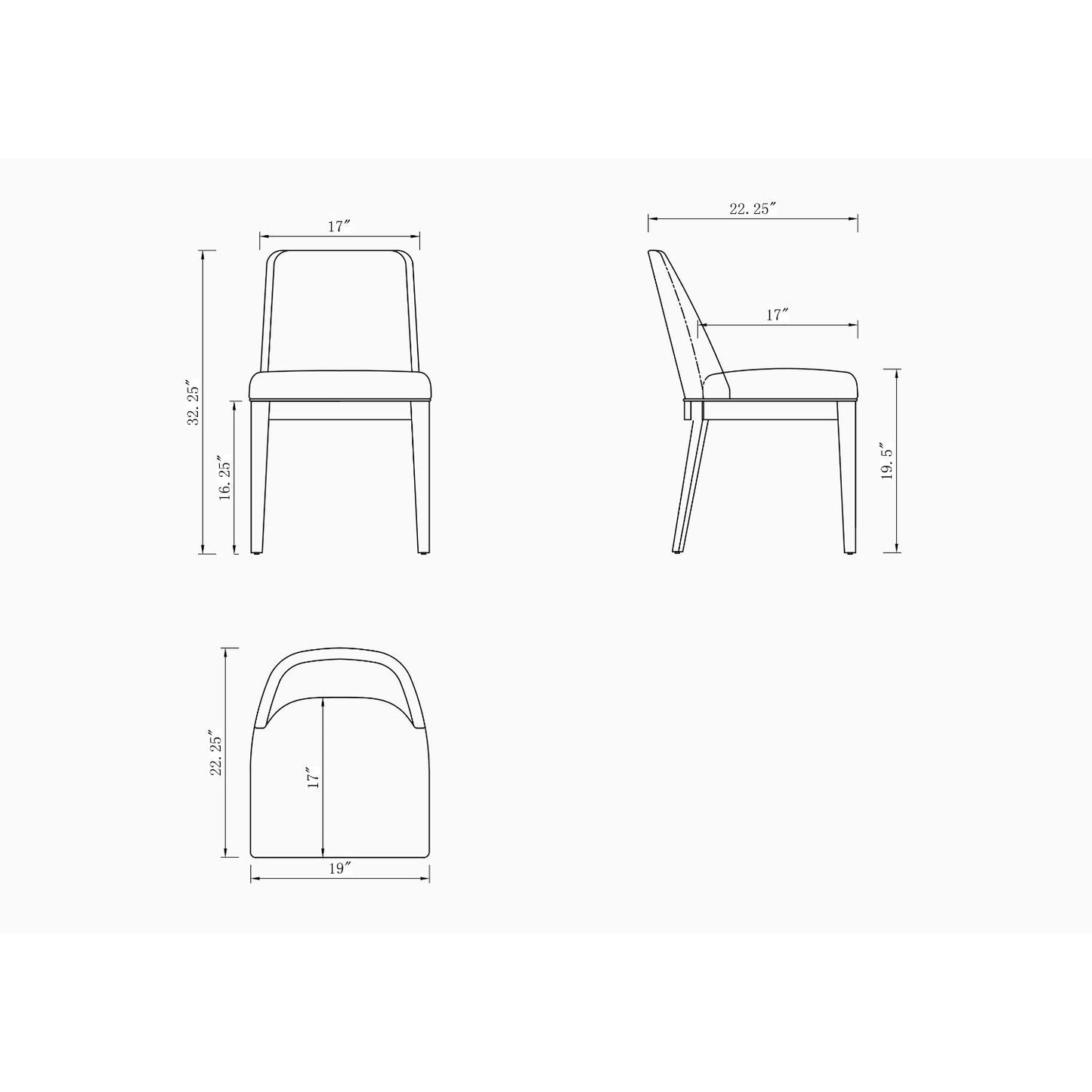 Gansevoort - Upholstered Dining Chair (Set of 2)