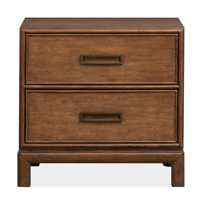 Ridgefield - Drawer Nightstand - Russet