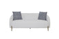 Rounded Sofa - White