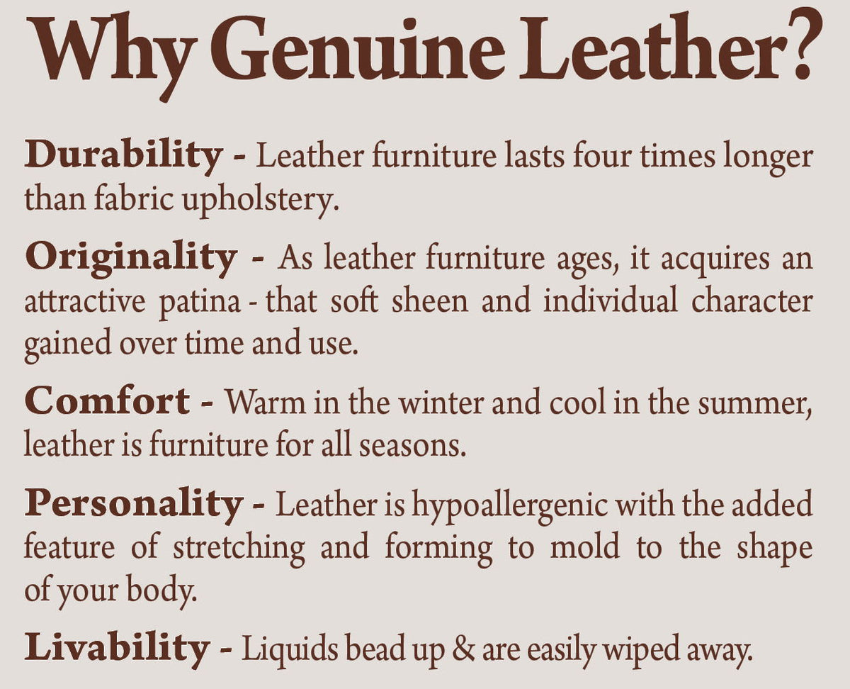 Roberto - Leather Ottoman - Cocoa