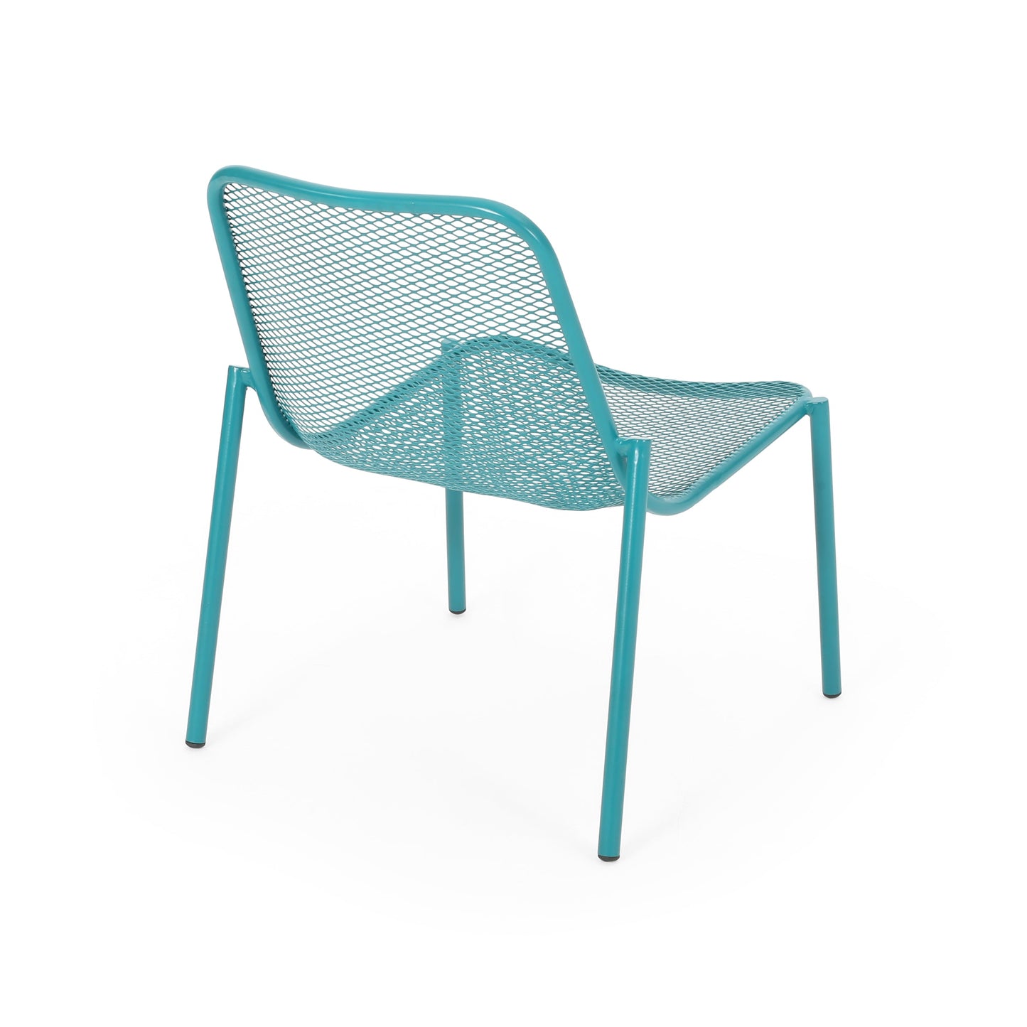 Kincaid Outdoor 3-Piece Conversation Set with Iron Frame - Teal
