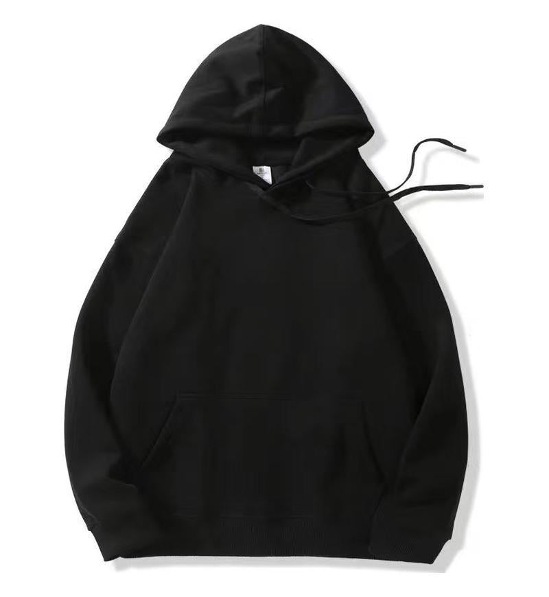 Loose-fitting Versatile Drawstring Casual Hooded Sweatshirt For Fall And Winter