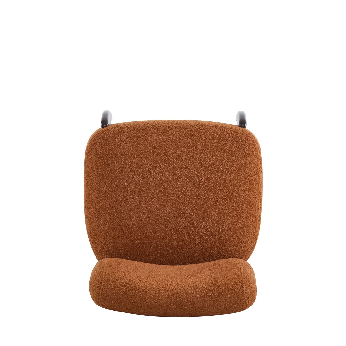 Modern Boucle Lounge Chair With Solid Wood Frame