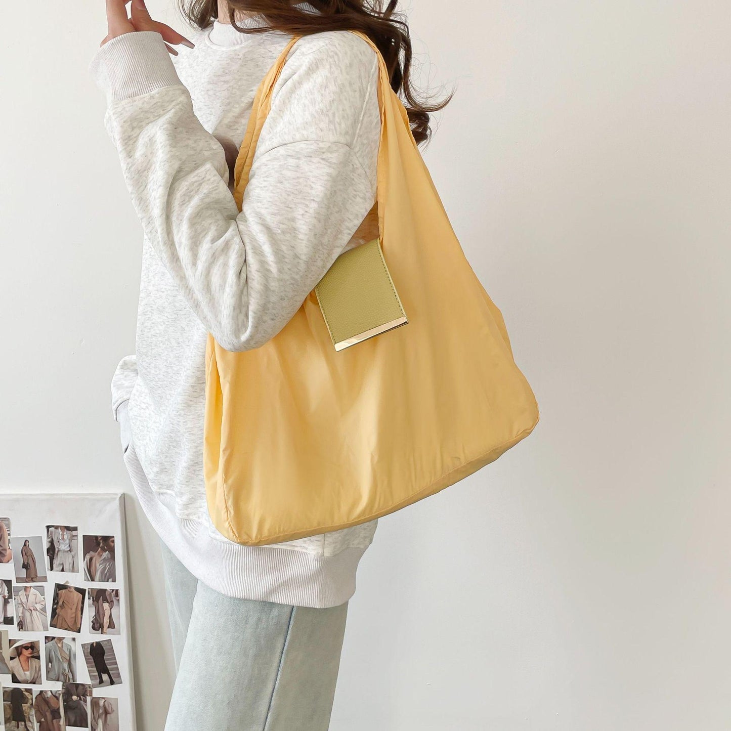 Storage Tote Bag Large-capacity Eco-friendly Shopping Bag