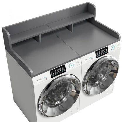 Washer Dryer Countertop with Non-slip Pads, Gray