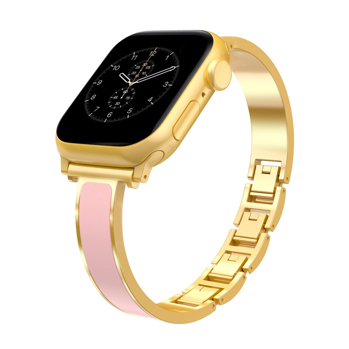 Chanel-style Bracelet-style Metal-link Watch Strap