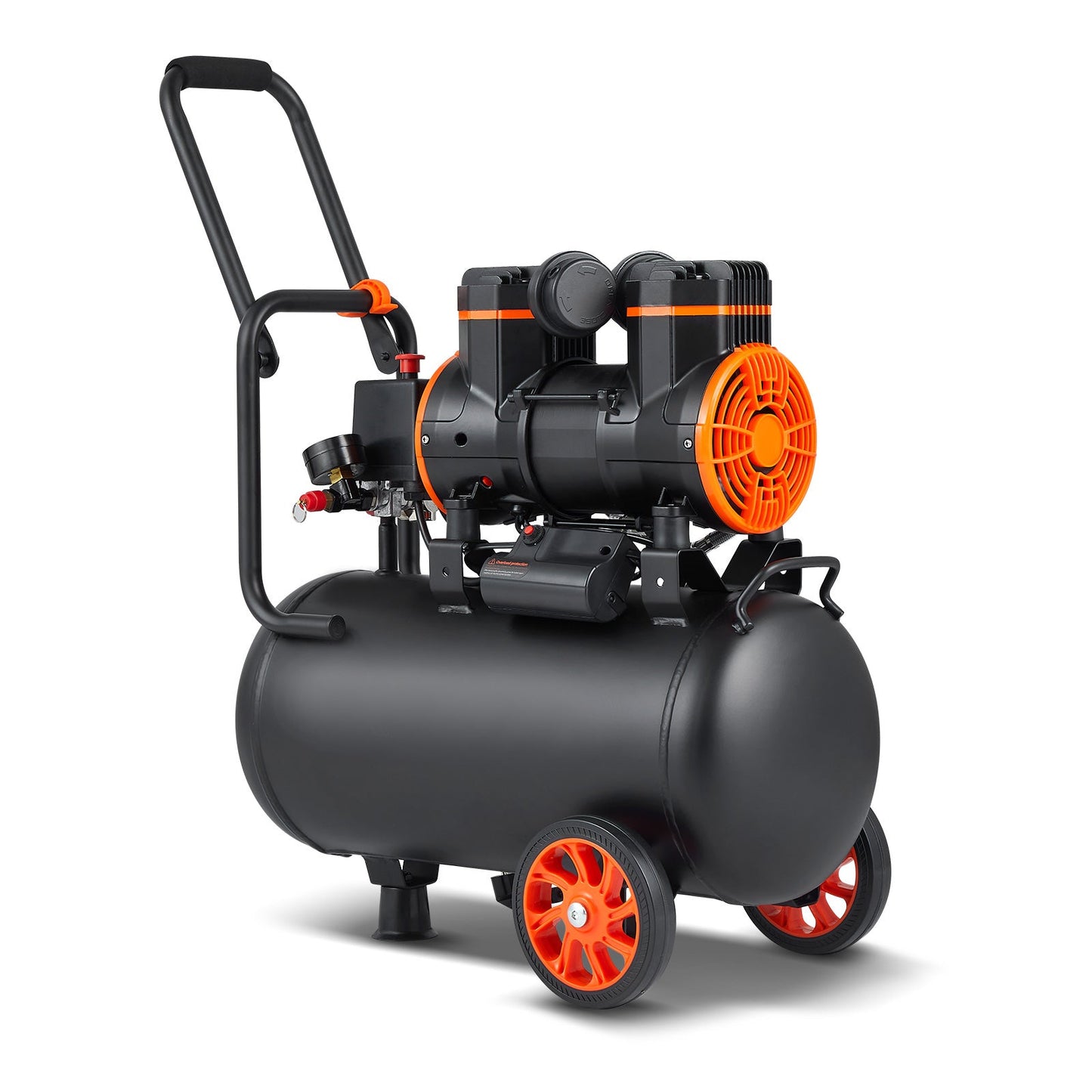 Air Compressor 6.3 Gallon 1450W 3.35 CFM@ 90PSI with Max. 116PSI Pressure