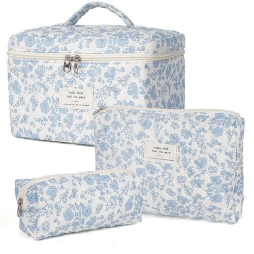 Floral Home Storage Cosmetic Bag