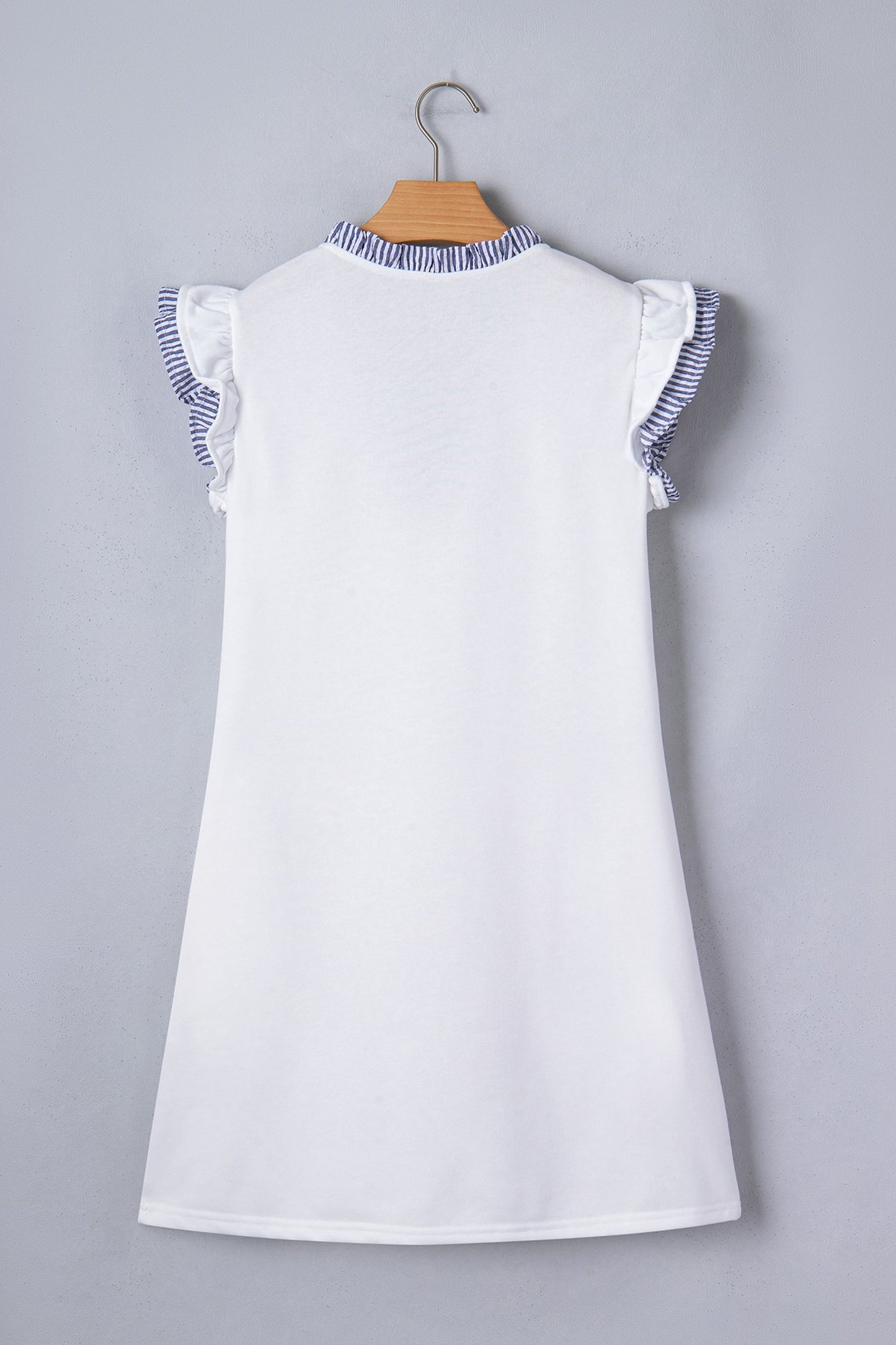 Aleena Ruffle Trim Sleeveless Dress