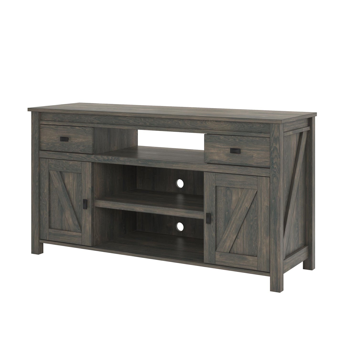 Farmington - TV Stand For TVs Up To 60" - Oak