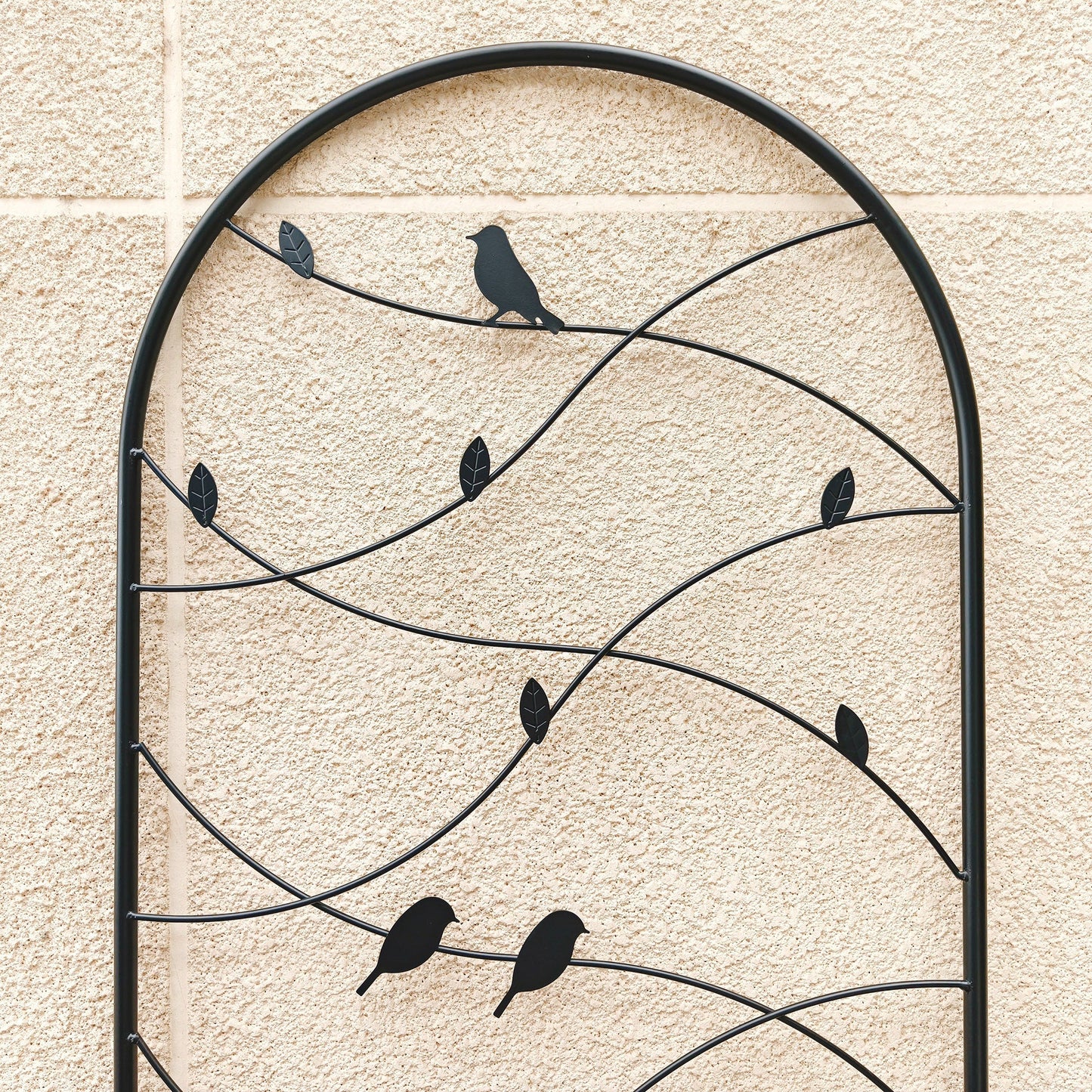 2 Pack Metal Garden Trellis 71" x 19.7" Rustproof Outdoor Plant Support
