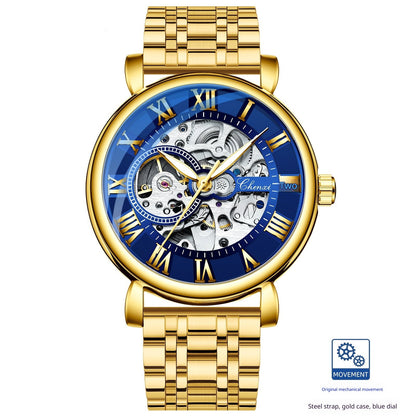 Hollow Waterproof Luminous Automatic Mechanical Watch