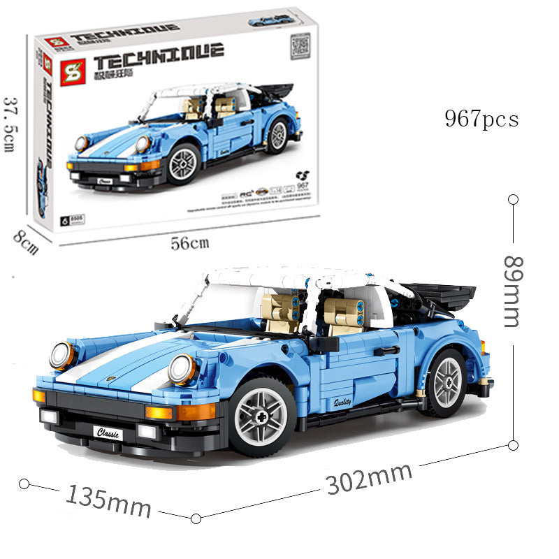 High Difficulty Racing Roadster Compatible With  Power Mechanical Building Blocks