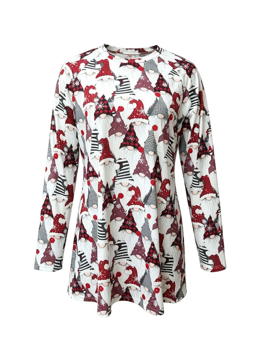 Amazon European And American Cross-Border Christmas Plaid Print Loose Fit Versatile Outerwear Women's Clothing Wholesale