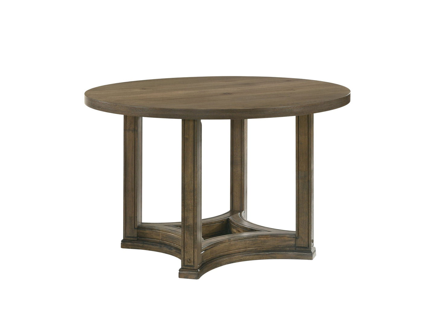 Parfield Weathered Round Dining Table - Oak