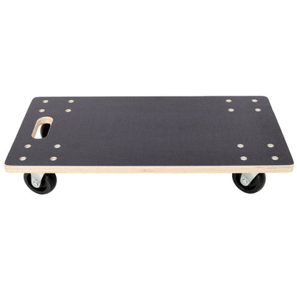 Furniture Moving Wooden Dolly with 4 PP Wheels - 2 Pack