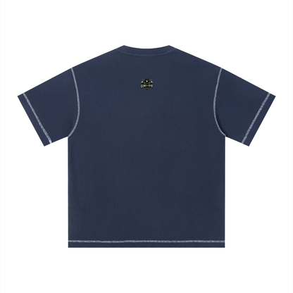 Loki & Ivy Unisex Sunfade Waffle Boxy T-Shirt