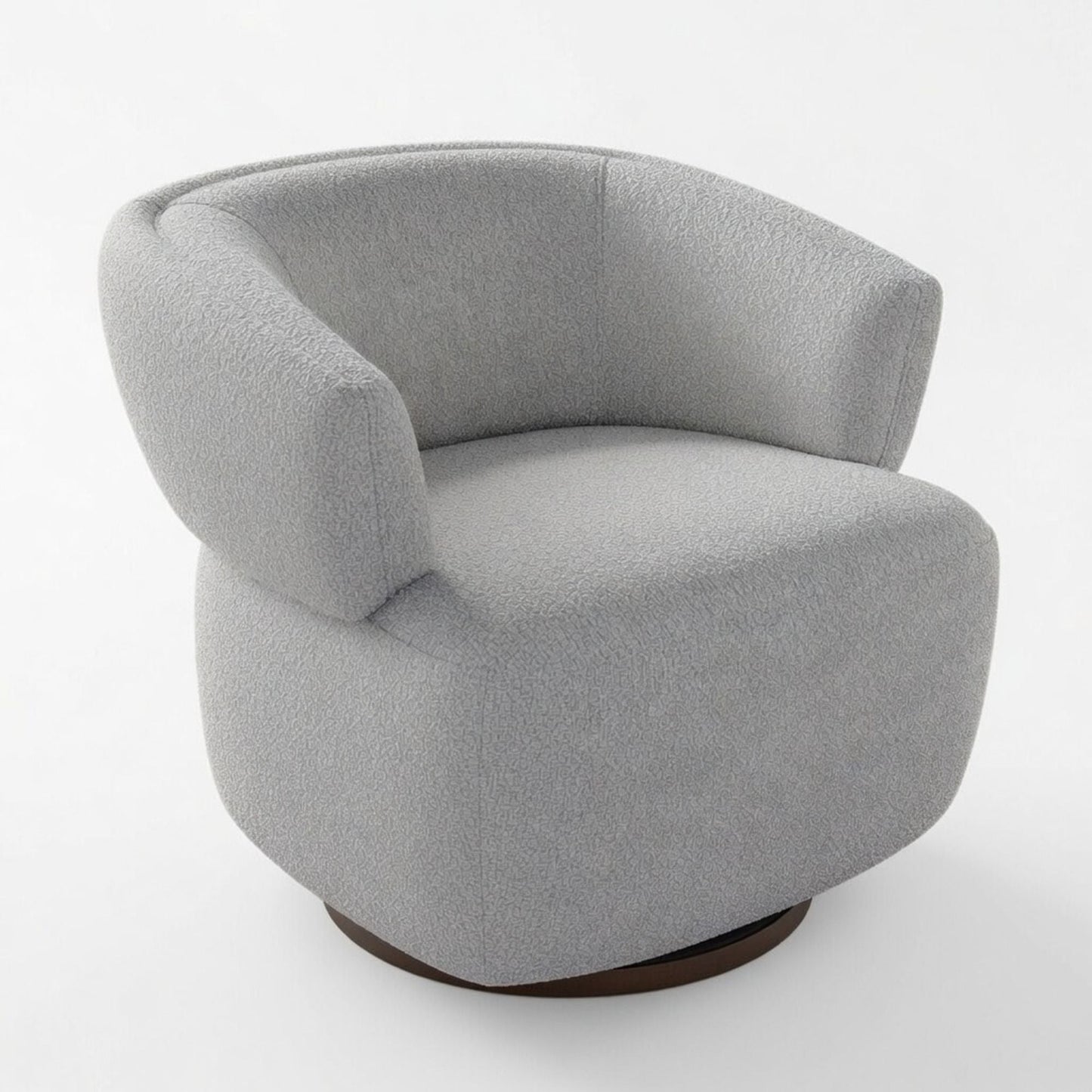 Swivel Barrel Accent Oversized Club Chair
