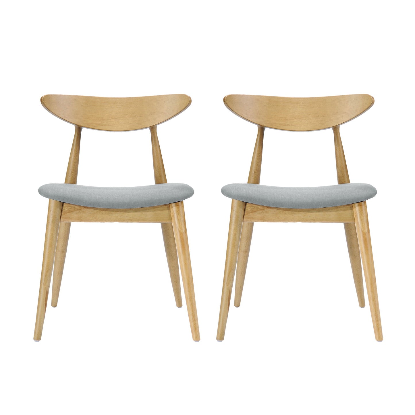 Ergonomic Back Dining Chairs (Set of 2)