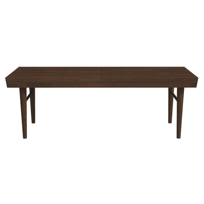 Mia - Bench - Dark Brown