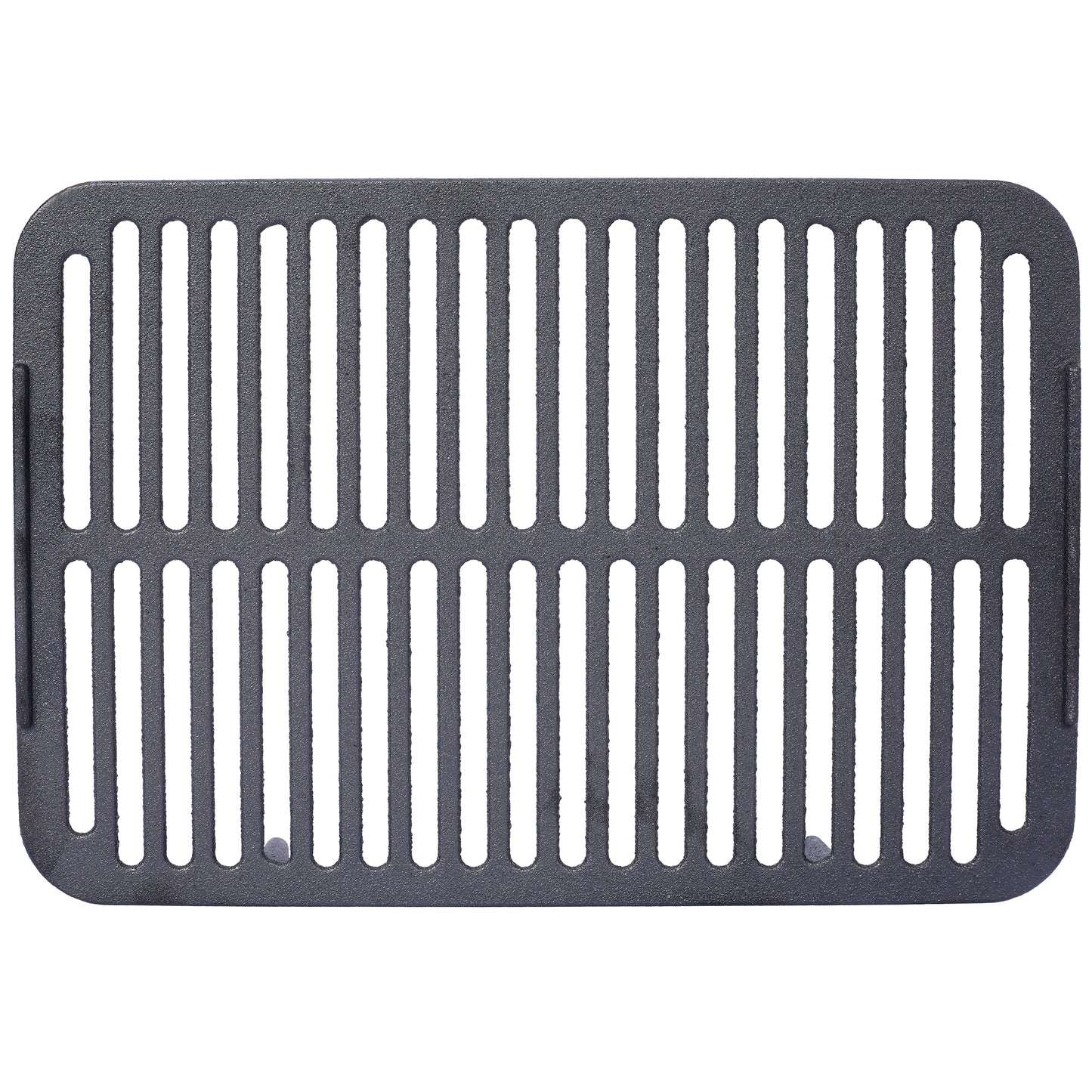 Oval Cast Iron Grill Outdoor Portable Charcoal Tabletop Skillet