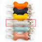 Pet Bone Shape Toy Creative Knot Felt Resistant To Bite Molars