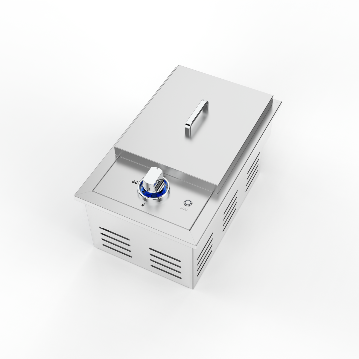 Single Grilling Side Burner, 17,000BTU Liquid Propane