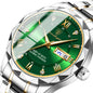 Mens Watch Leather Strap Quartz Movement