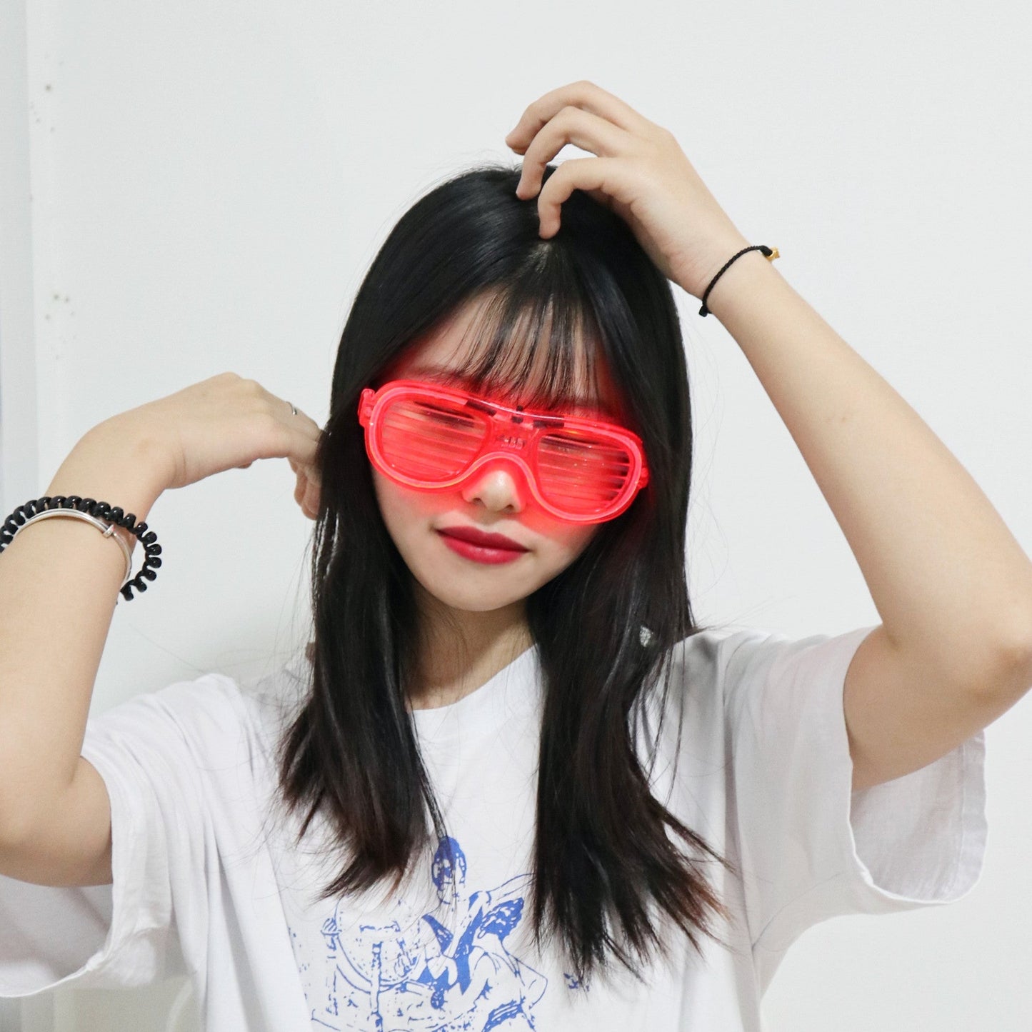 Nightclub Glow Party Weird Birthday Glasses