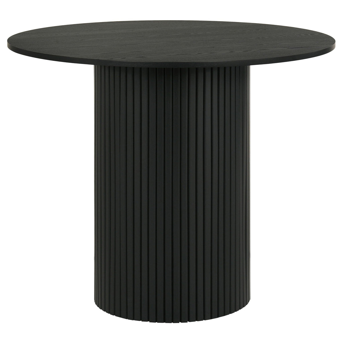 Hamlyn 5-piece Round Wood Counter Height Dining Set Black