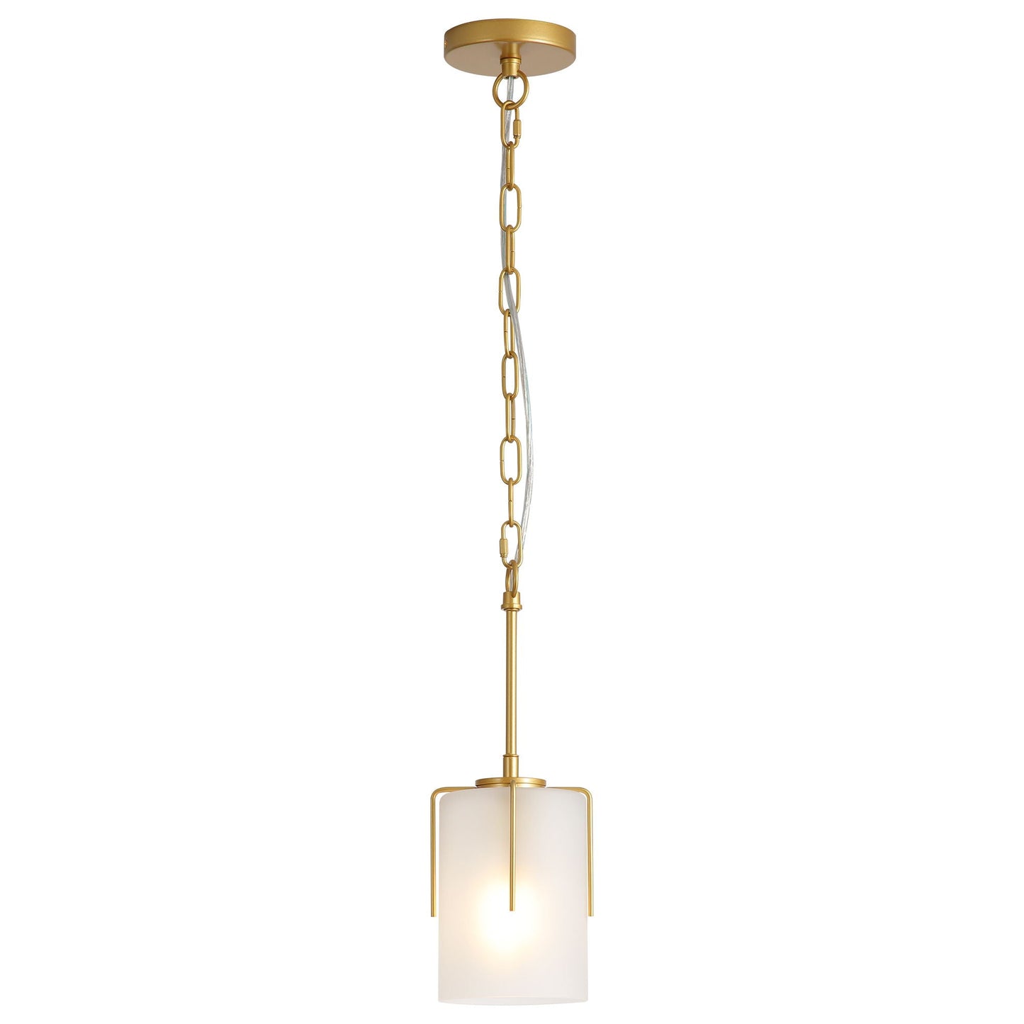Adjustable Cylindrical Pendant Light