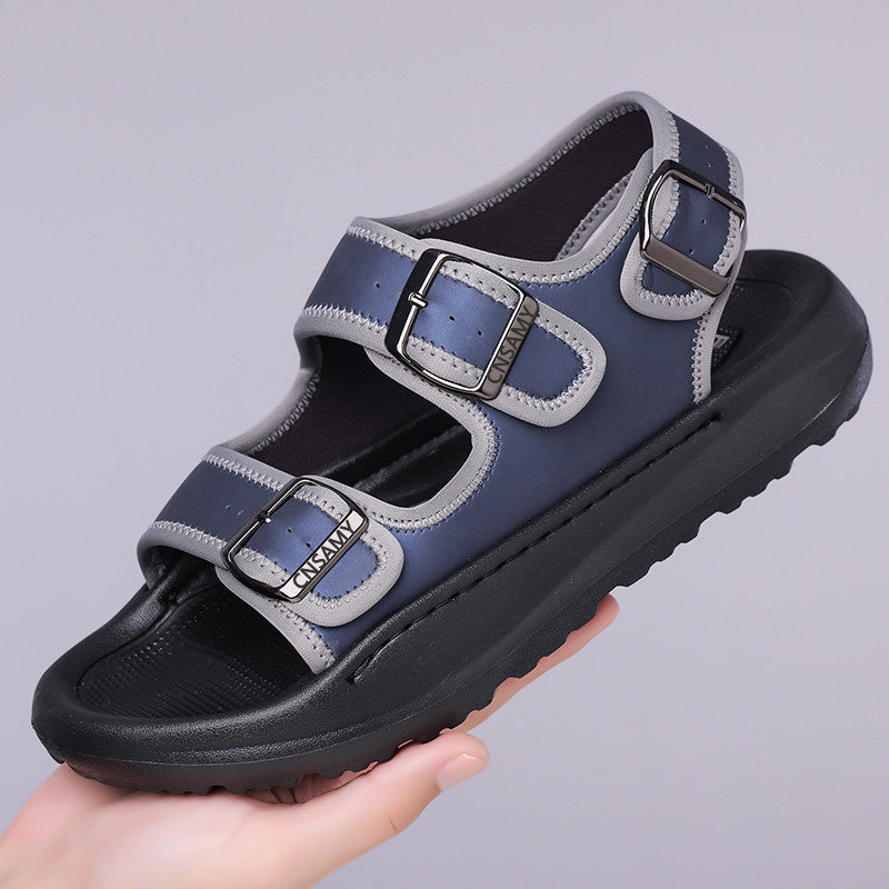Lightweight Foam Sole Trendy Casual Non-slip Handmade Sandals