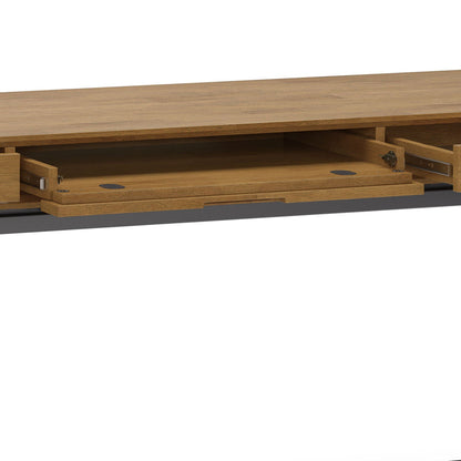 Banting - Mid Century Wide Desk, Handcrafted