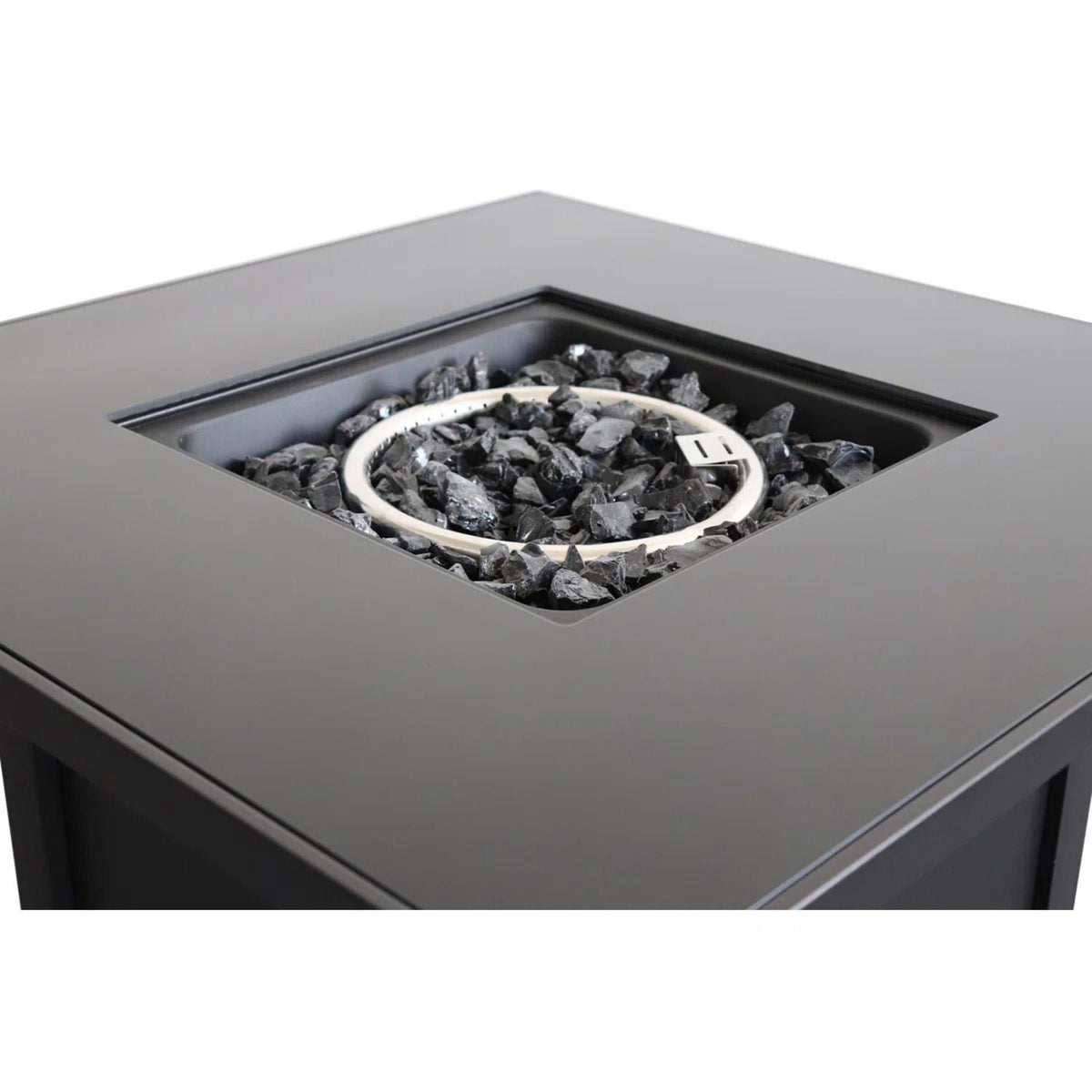 Powdercoated Fire Pit With Top