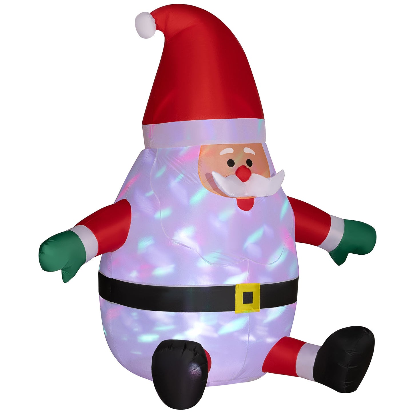 Outsunny Inflatable Christmas Santa Claus