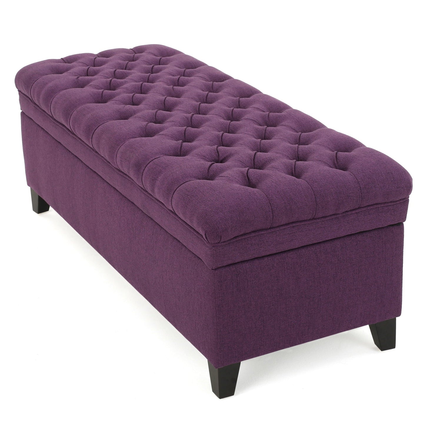 Juliana Storage Ottoman With Birch Legs