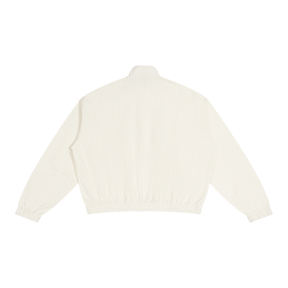 Loki & Ivy Unisex Striped Full-Zip Track Jacket