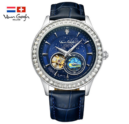 VanGogh Men's Geneva Series Art Automatic Mechanical Watch