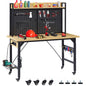 48" Adjustable Workbench with Pegboard