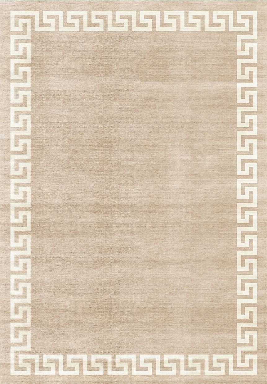 Toucan - 5' X 7' Washable Non - Slip Area Rug - Beige