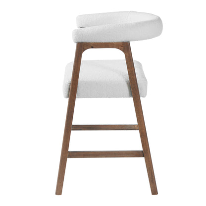 26'' Seat Height Bar Stools with Back - Set of 2