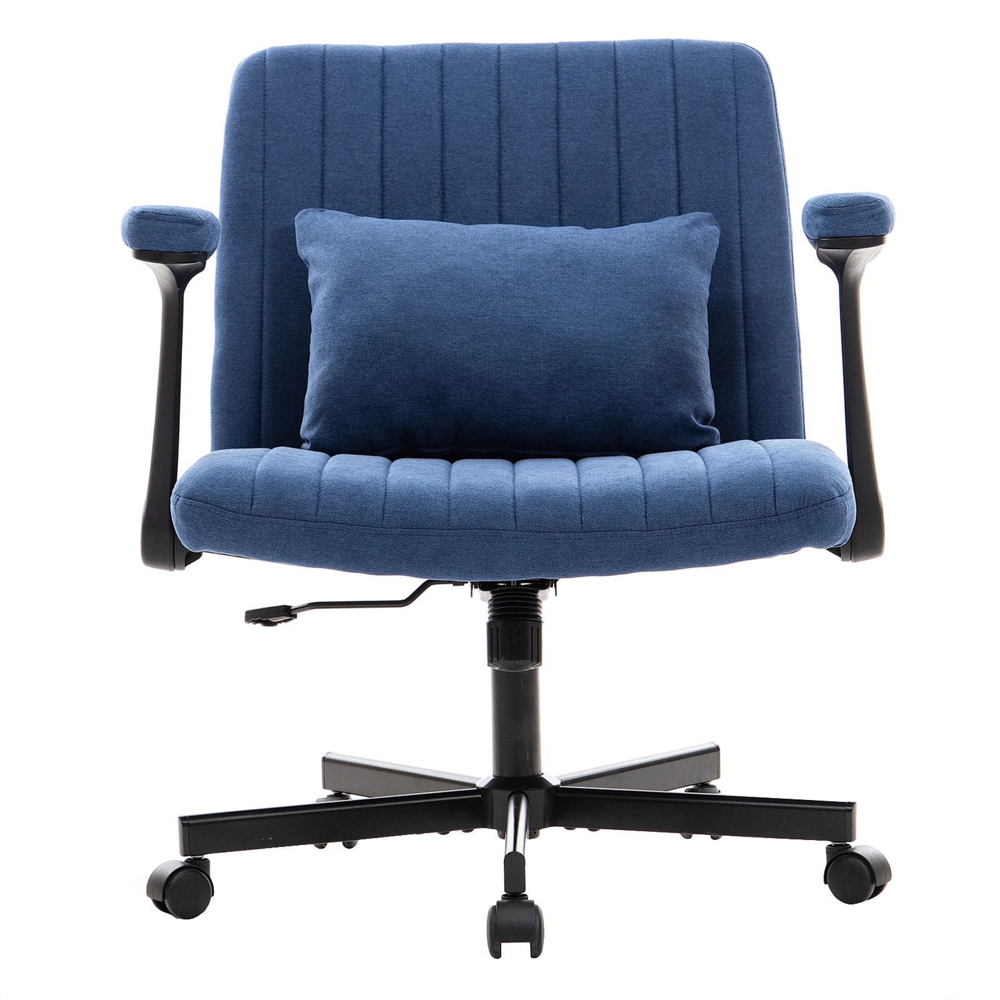 Criss Cross Armrest Office Chair With Wheels