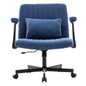 Criss Cross Armrest Office Chair With Wheels