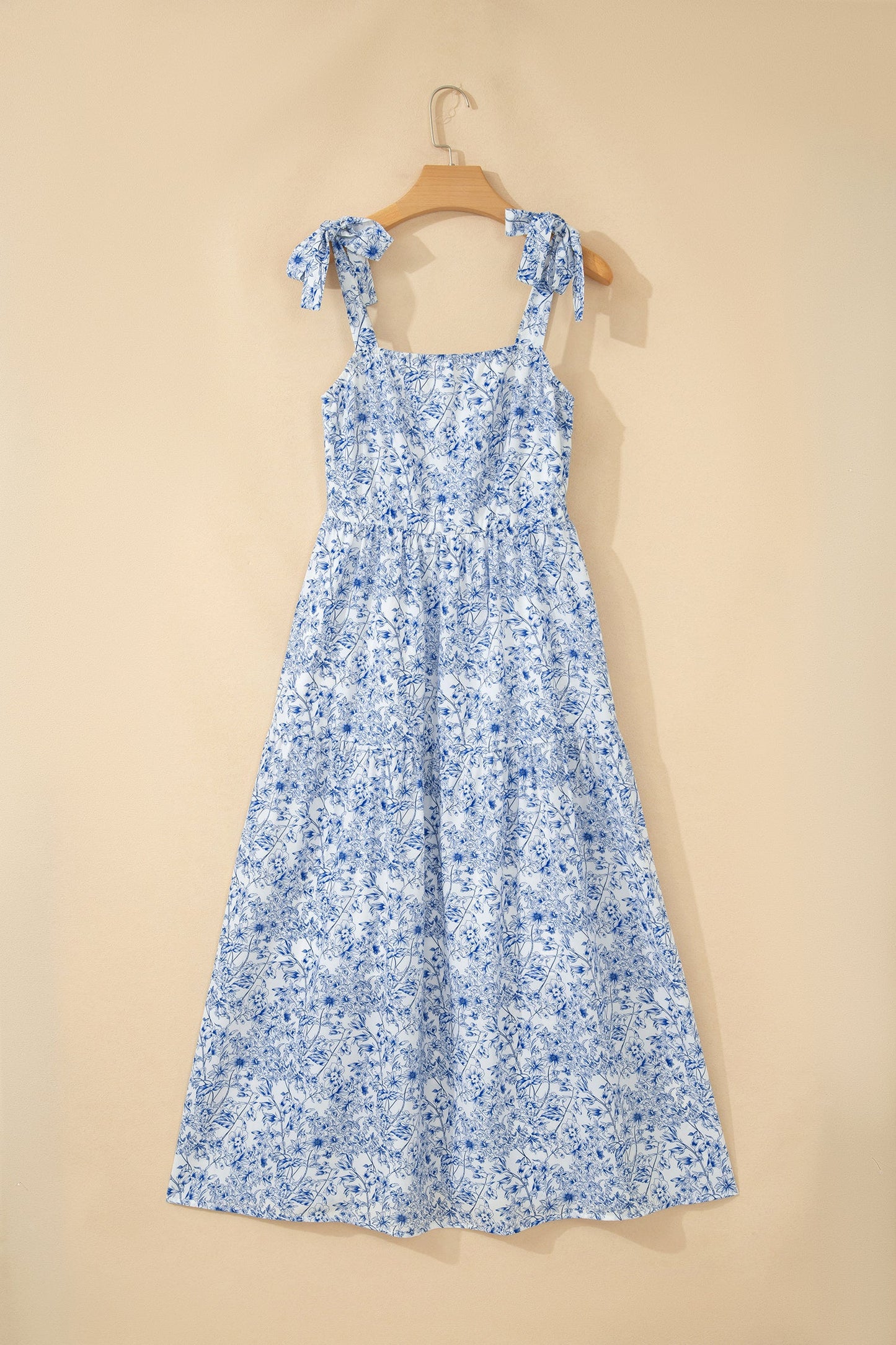 Megan Waist Flared Maxi Dress