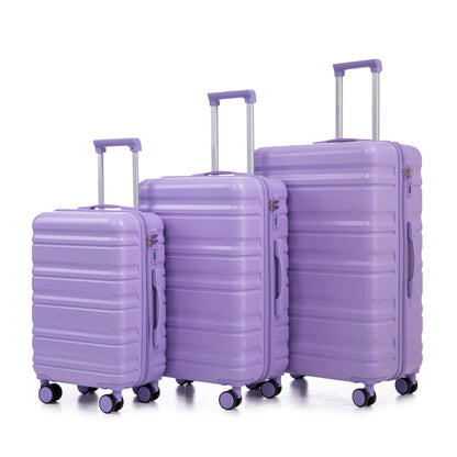 HIFINE TOURIST 20"/24"/28" 3 Pcs ABS Spinner Wheel Luggage Set