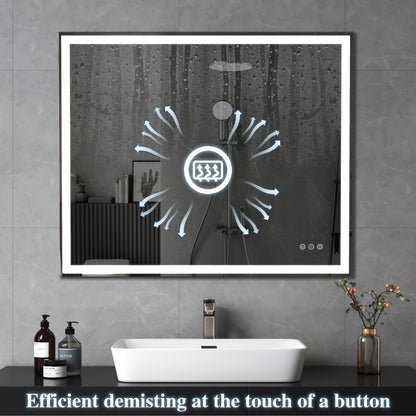 30x36 Inch LED Bathroom Vanity Mirror